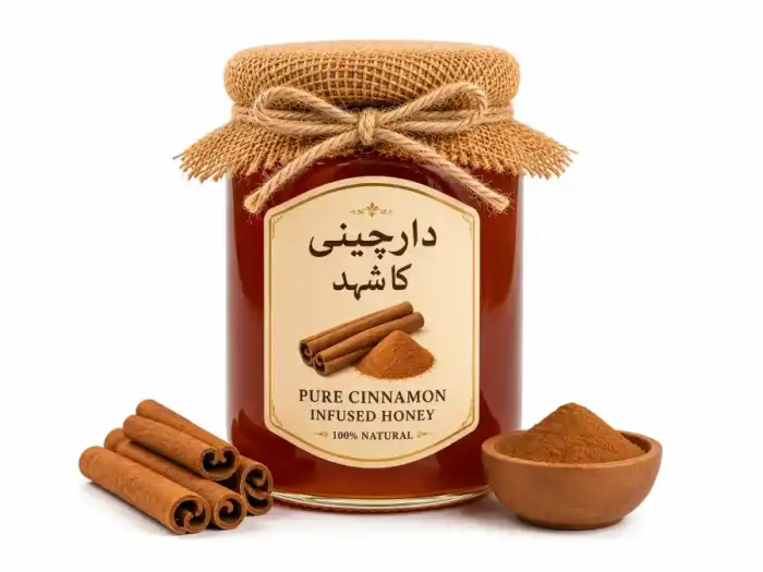Pure Cinnamon Infused Honey (Dar Cheeni Ka Shehad)