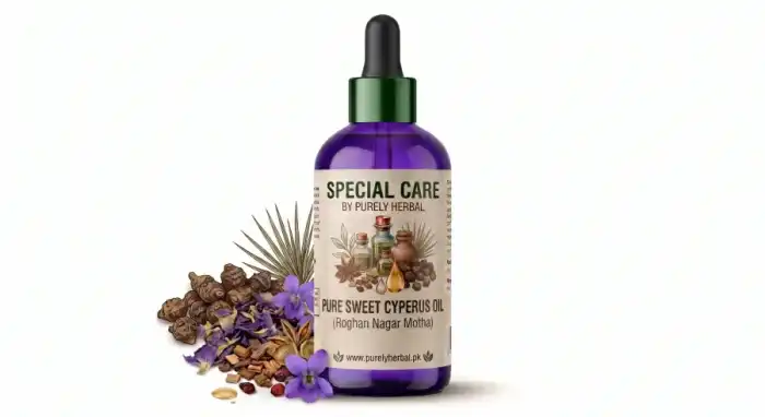 Pure Sweet Cyperus Oil (Roghan Nagar Motha)