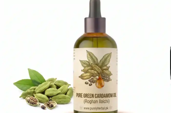 Pure Green Cardamom Oil (Roghan Ilaichi)